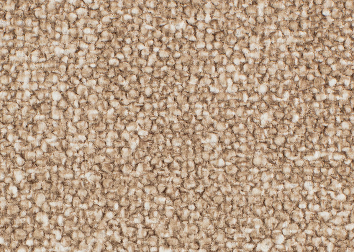 ECKSOFA in Bouclé Beige  200/265 cm  - Beige/Naturfarben, KONVENTIONELL, Holz/Textil (200/265cm) - Stylife
