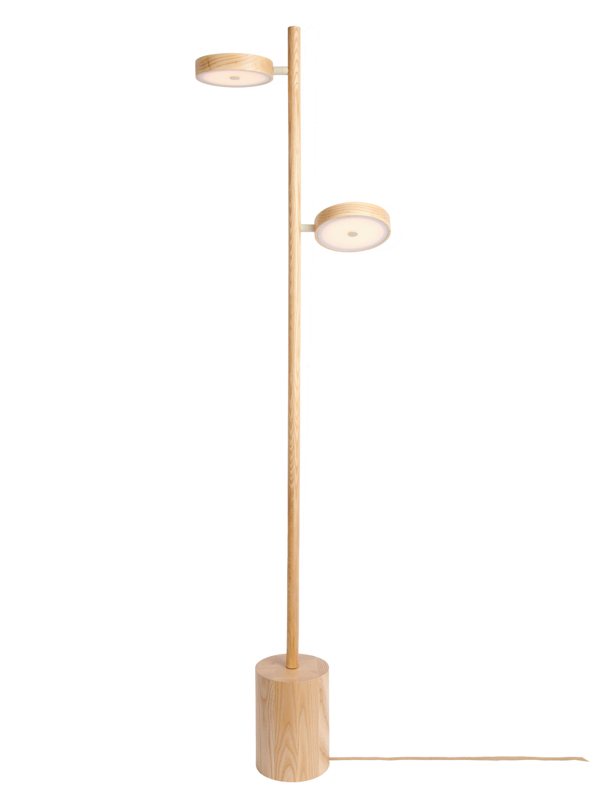 Good & Mojo Stehleuchte Good \u0026 Mojo Esche 146 cm