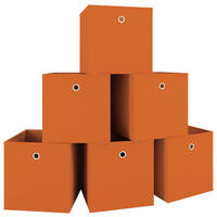 FALTBOX  - Orange, Basics, Kunststoff (27/28/27cm) - MID.YOU