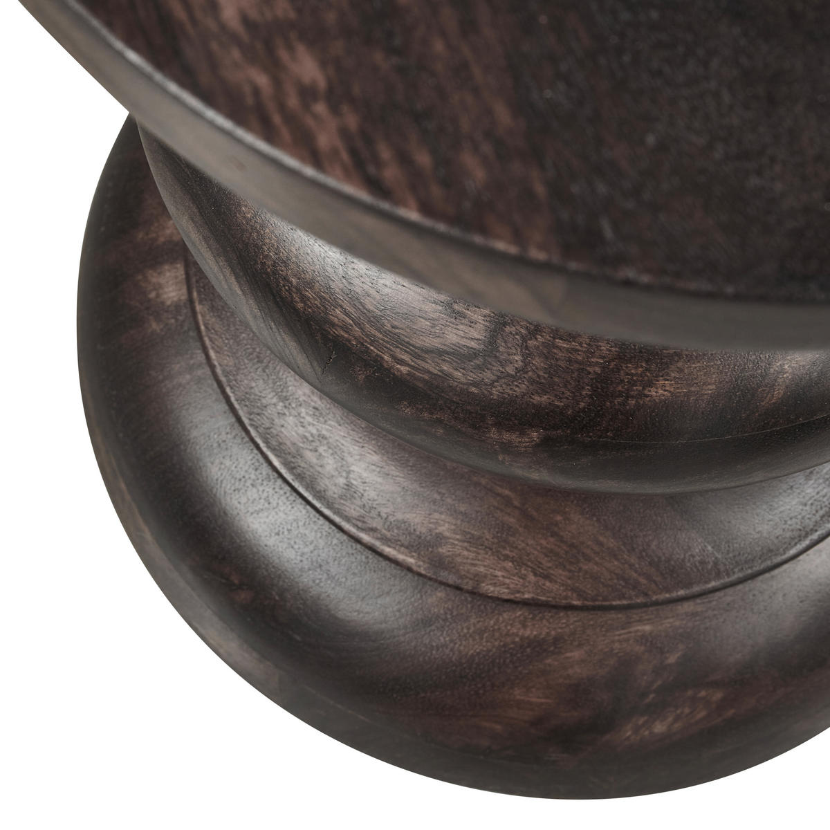 BEISTELLTISCH 30/30/42 cm Jonah Mangoholz Dunkelbraun rund  - Dunkelbraun, Design, Holz (30/30/42cm) - Livetastic