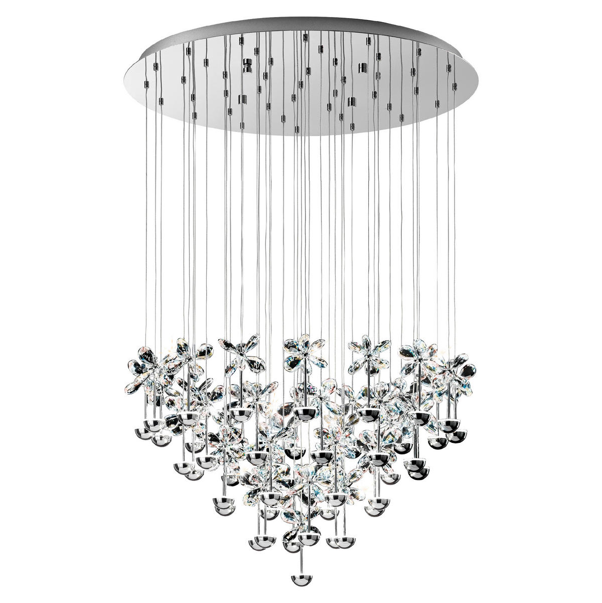 LED SVJETILJKA VISEĆA  78/110 cm      Pianopoli  - Romantično / ladanjski, metal (78/110cm)