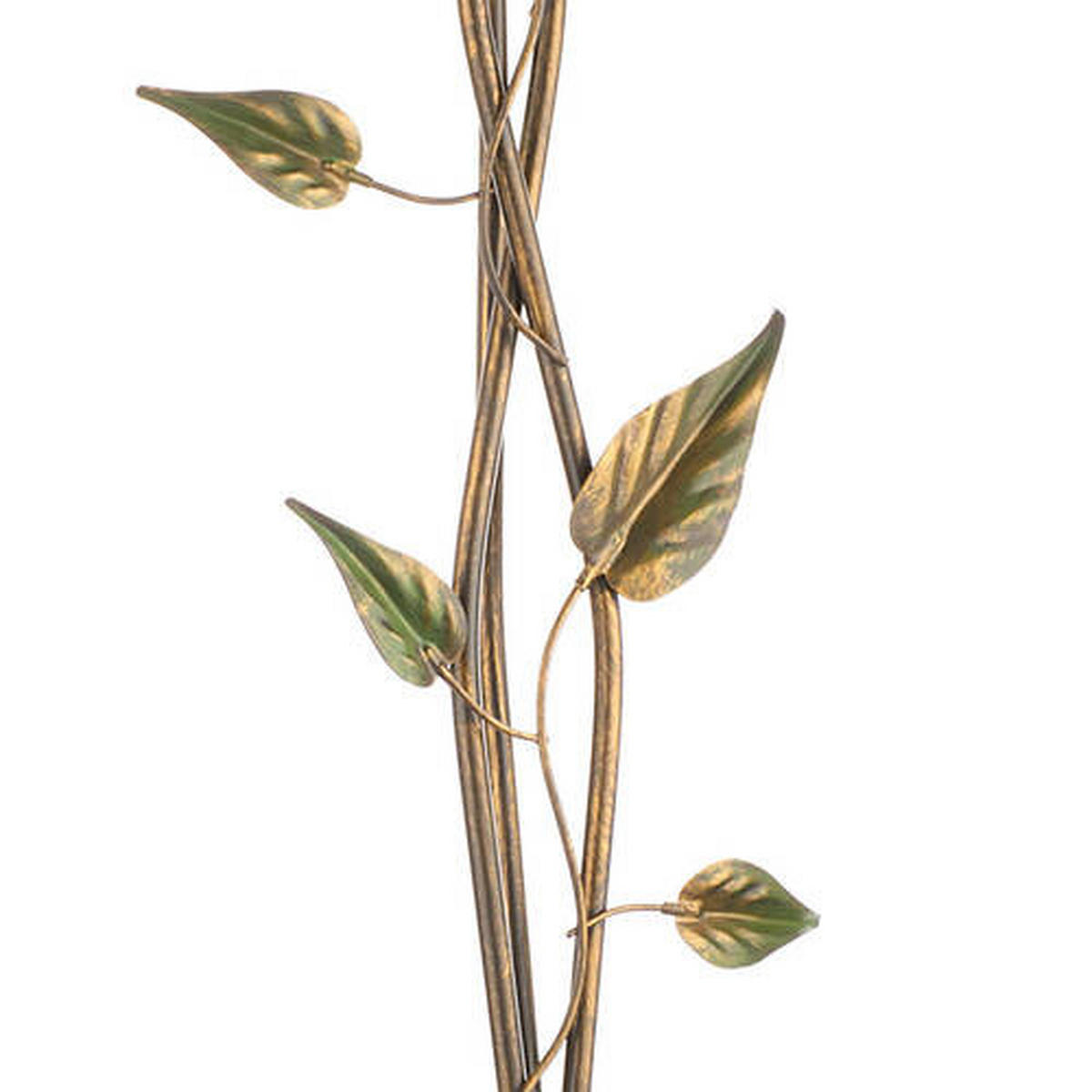 STEHLEUCHTE 55/175 cm    - Bronzefarben/Olivgrün, ROMANTIK / LANDHAUS, Glas/Metall (55/175cm)