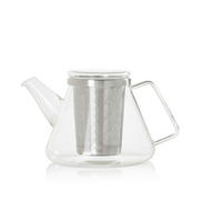 TEEKANNE FUSION  - Edelstahlfarben/Transparent, Design, Glas/Metall (15/12,5cm) - AdHoc