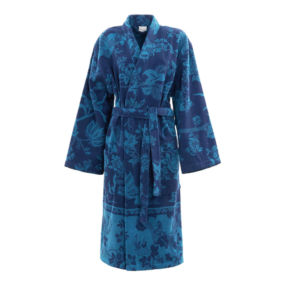 BADEMANTEL Genova  - Blau, Basics, Textil (Lnull) - Bassetti