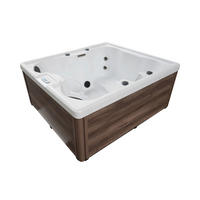 WHIRLPOOL Parma 180/160/76 cm  - Grauweiß, KONVENTIONELL, Kunststoff (180/160/76cm) - Sanotechnik