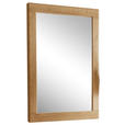 SPIEGEL 96/67/2 cm    in rechteckig  - Eiche Bianco, Natur, Holz (96/67/2cm) - Linea Natura