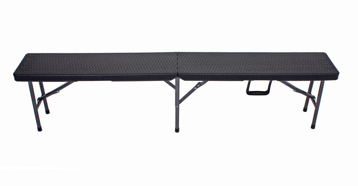 ZAHRADNÍ SOUPRAVA 3dílné, kov, plast - černá, Basics, kov/plast (180/75/73cm) - Gardenson