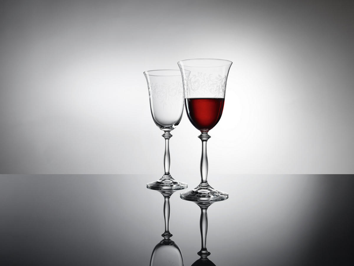 ČAŠA ZA CRNO VINO  350 ml  Romance  - prozirno, Konvencionalno, staklo (0.35l) - Novel