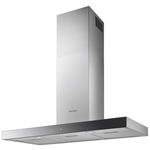 DUNSTABZUGSHAUBE DK9HB470Y  - Edelstahlfarben/Schwarz, Basics, Glas/Metall (90/67,8-118/45,4cm) - Dieter Knoll