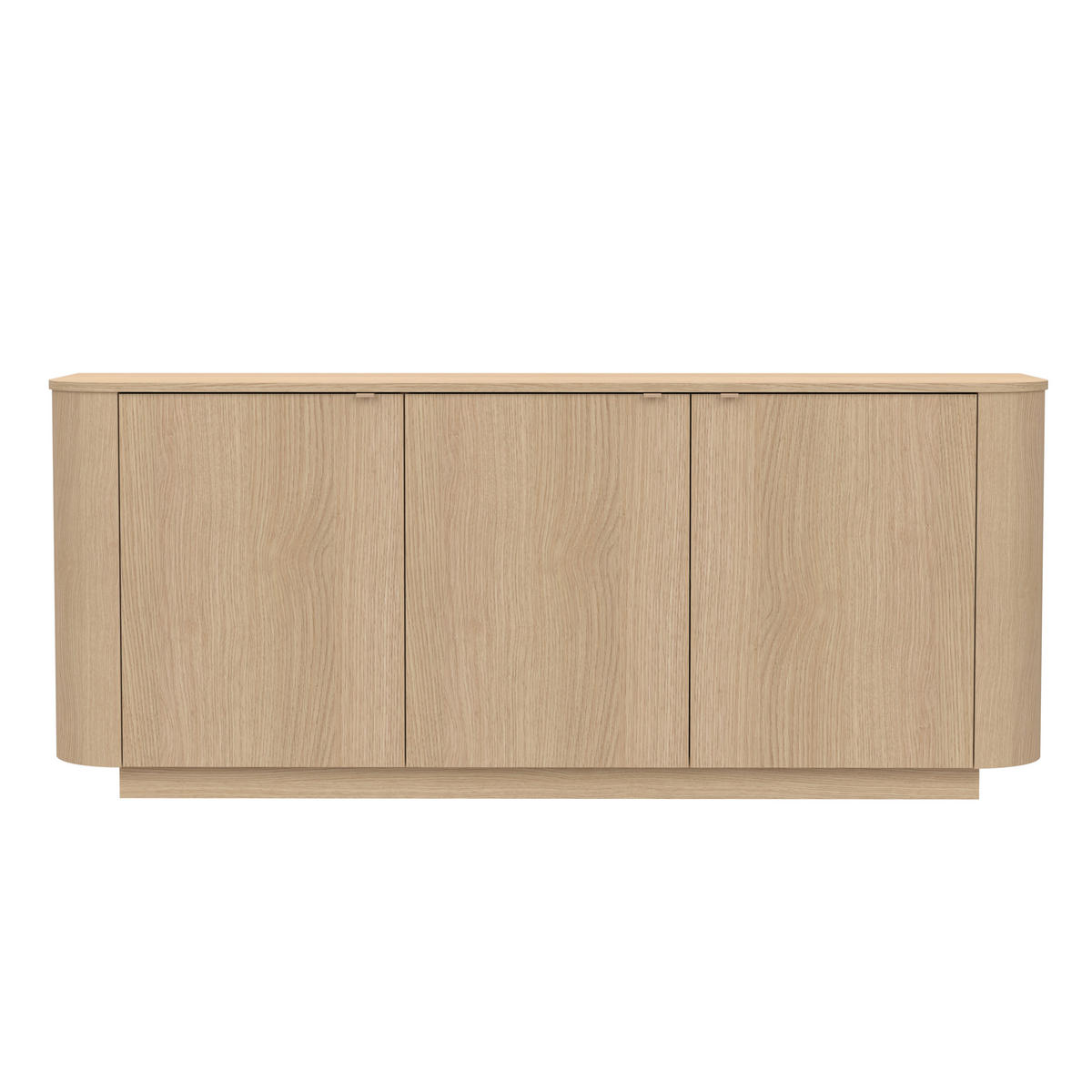 SIDEBOARD  181/76/43 cm  - Eichefarben, Design, Holzwerkstoff/Metall (181/76/43cm) - MID.YOU