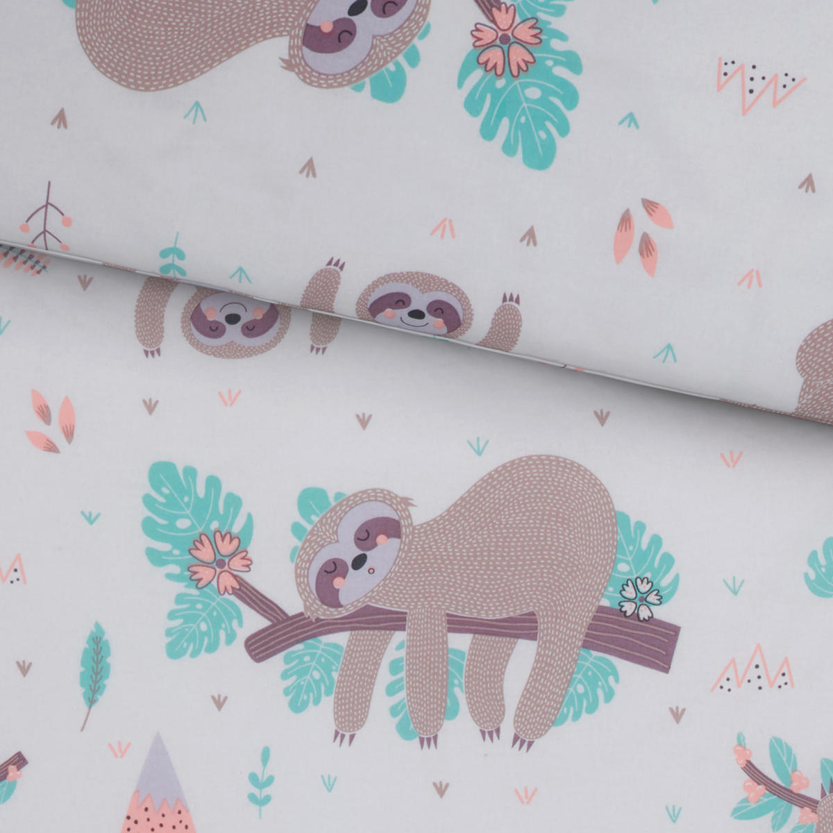 DETSKÉ OBLIEČKY LENOCHOD 100/135 cm  - taupe, Basics, textil (100/135cm) - Patinio