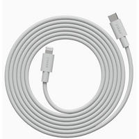 USB-LADEKABEL - Hellgrau, Basics, Kunststoff (200cm) - AVOLT