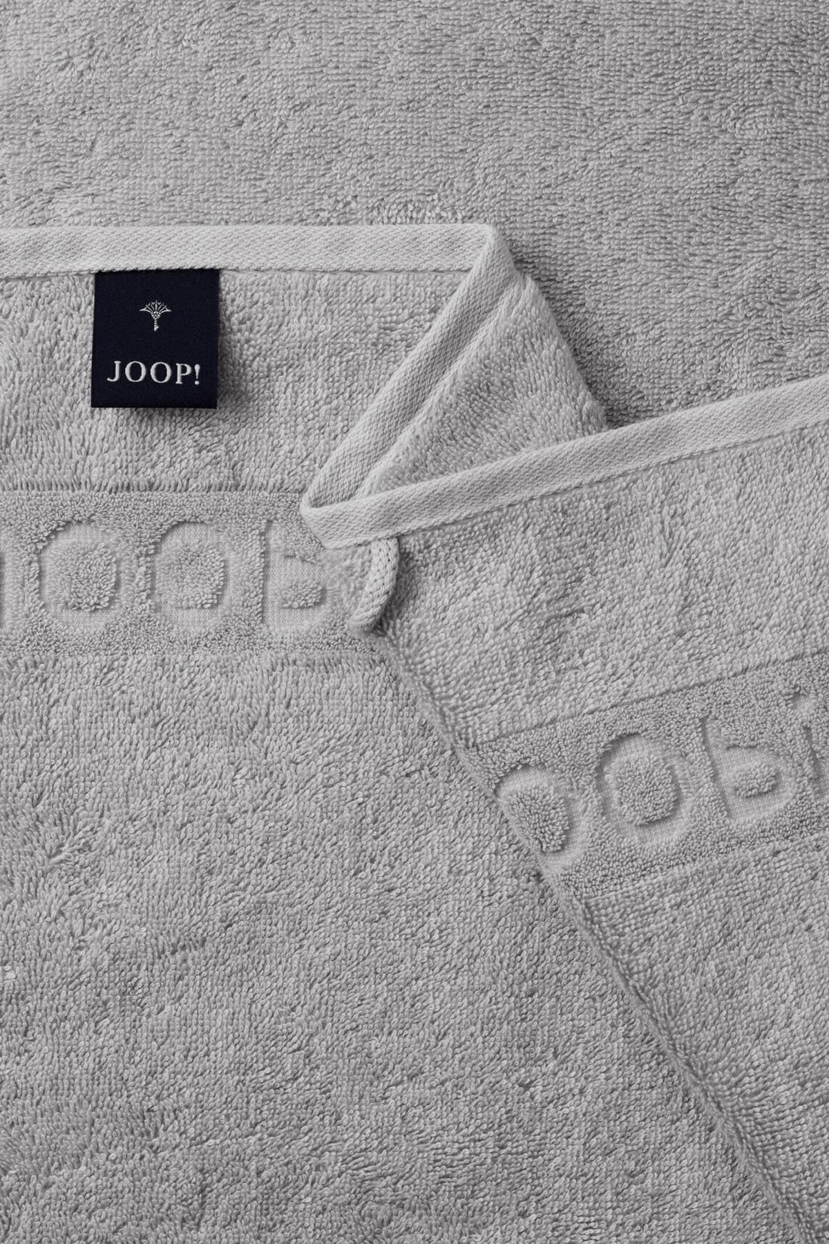 HANDTUCH 50/100 cm Studio Colors Silberfarben, Platinfarben  - Platinfarben/Silberfarben, Basics, Textil (50/100cm) - Joop!