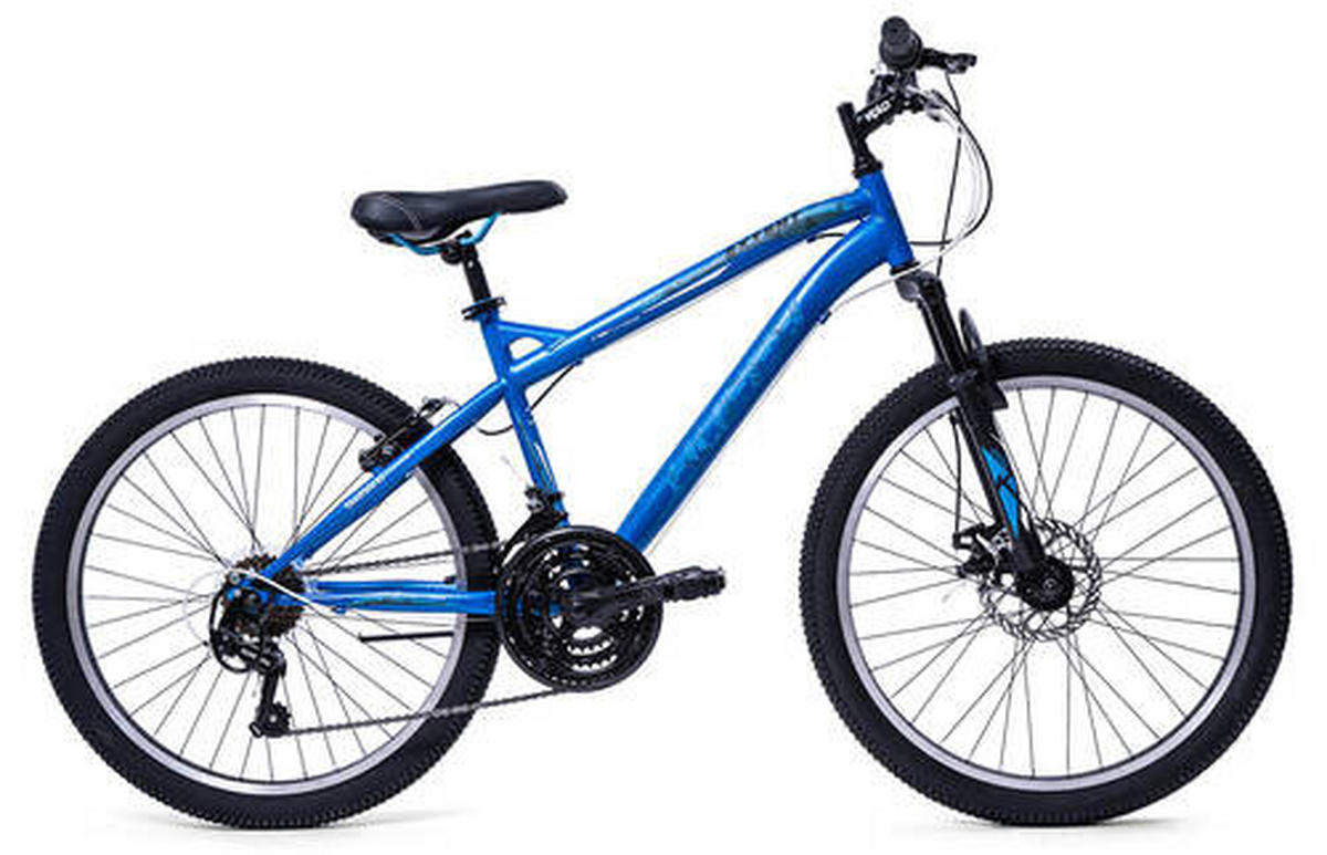MOUNTAINBIKE 24 Zoll Kinder  - Blau, Basics, Metall (59,7/168,9/99cm)