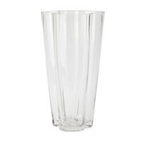 VÁZA, sklo, 25 cm - čiré, Basics, sklo (15/25/15cm)