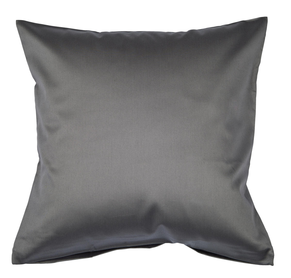 KOPFKISSENBEZUG Giacomo 80/80 cm  - Graphitfarben, Basics, Textil (80/80cm) - Janine