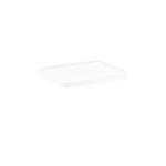 DECKEL  - Weiß, Basics, Kunststoff (22/27cm) - Homeware