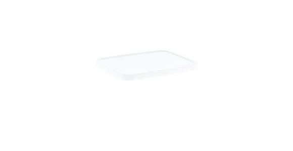DECKEL - Weiß, Basics, Kunststoff (22/27cm) - Homeware
