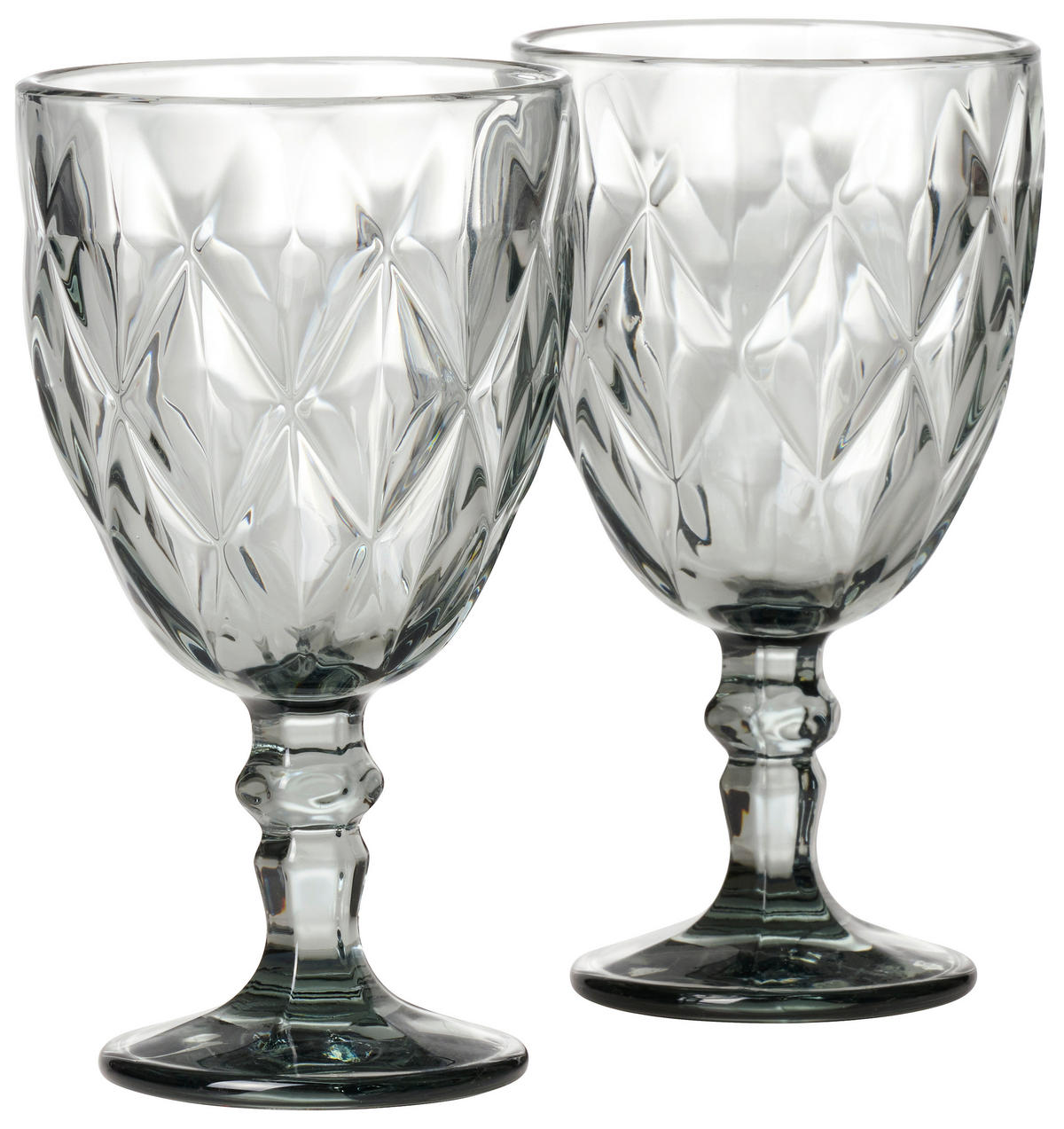 WEINGLAS 320 ml  - Grau, Basics, Glas (9/16,5cm) - Novel