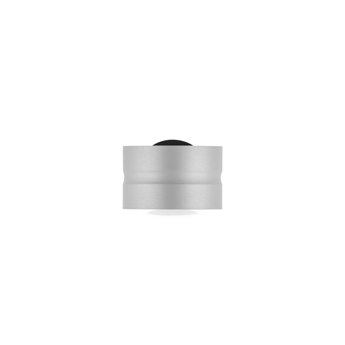 LED-WANDLEUCHTE Mika  11 cm  - Alufarben, Design, Metall (11cm) - elements by BANKAMP