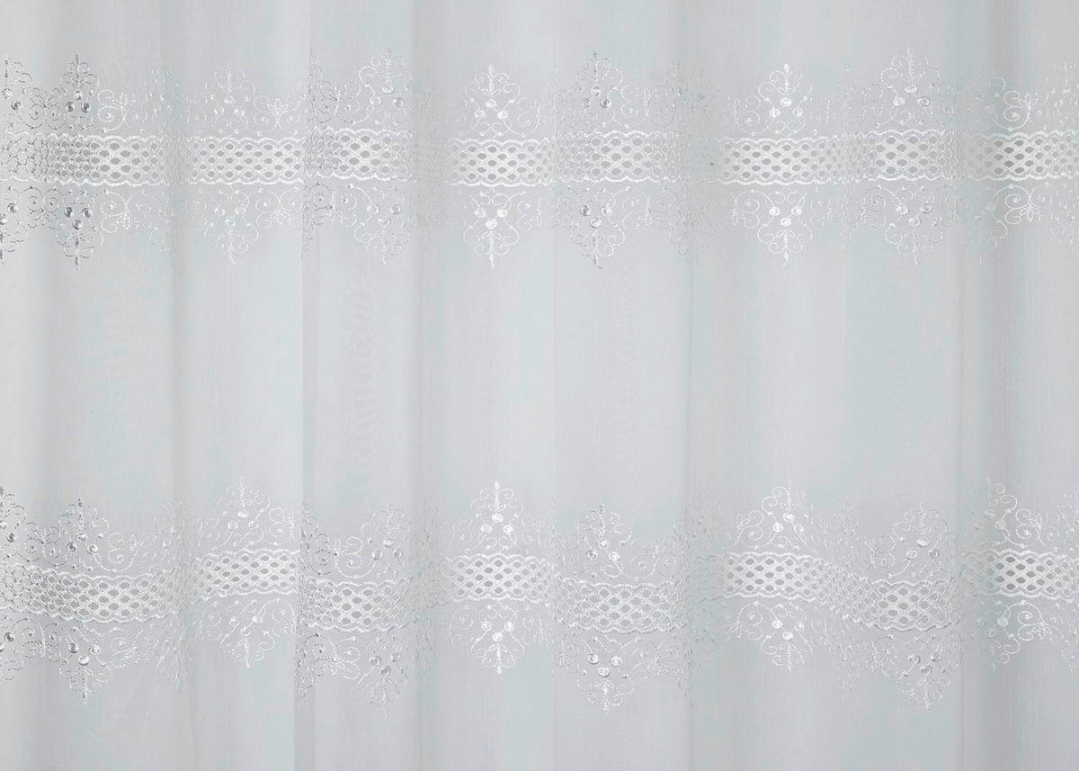 TKANINA ZA ZAVJESE bijela - bijela, Basics, tekstil (295cm)