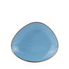 DESSERTTELLER AQUA AZZURRO   21,5/18 cm  - Blau, Trend, Keramik (21,5/18cm) - Novel