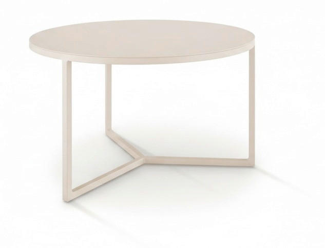 BEISTELLTISCH 58/58/33 cm Kaschmir rund  - Kaschmir, KONVENTIONELL, Metall (58/58/33cm) - Linea Natura