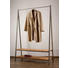 GARDEROBENSTÄNDER Kieferfarben, Edelstahlfarben - Edelstahlfarben/Kieferfarben, Design, Holz/Metall (120/180/43cm) GARDEROBENSTÄNDER Kieferfarben, Edelstahlfarben - Edelstahlfarben/Kieferfarben, Design, Holz/Metall (120/180/43cm)