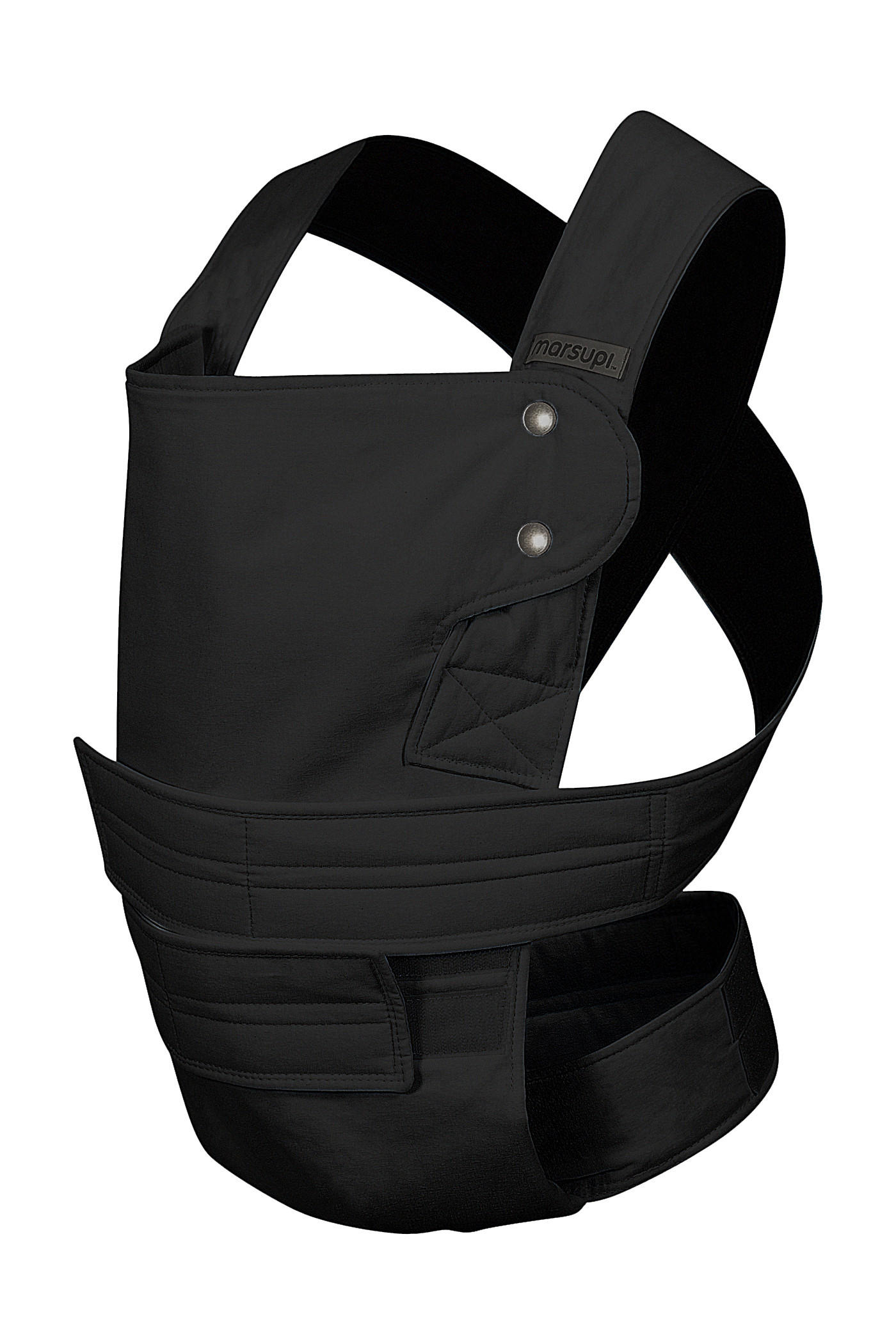 BABYTRAGE Marsupi Classic 2.0  - Schwarz, Basics, Textil (S/Mnull) - Wickelkinder Manduca