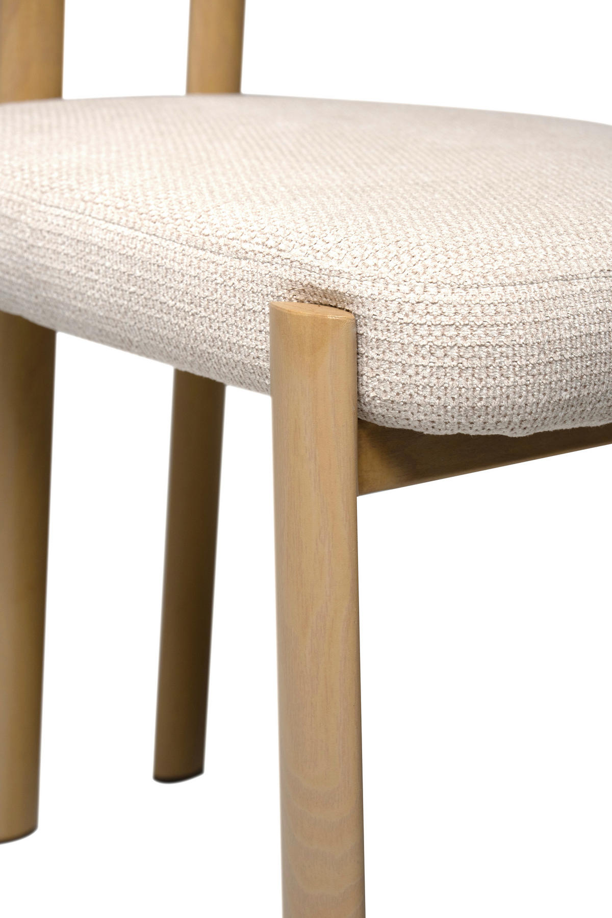 Stuhl Marven     Naturfarben, Hellbraun  - Hellbraun/Naturfarben, Trend, Textil/Metall (49/82/54cm)