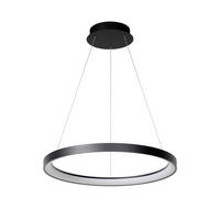 LED-HÄNGELEUCHTE 58/58/150 cm  - Schwarz, Design (58/58/150cm) - Lucide