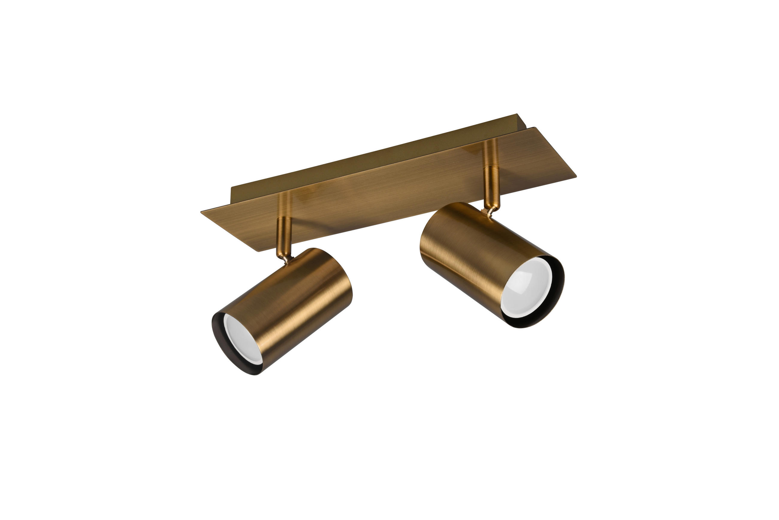 STRAHLER - Messingfarben, Design, Metall (30,00/15,00/9,00cm) - Trio Leuchten