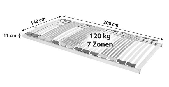 Lattenrost Primatex 340 140x200cm - (140/200cm) - Primatex