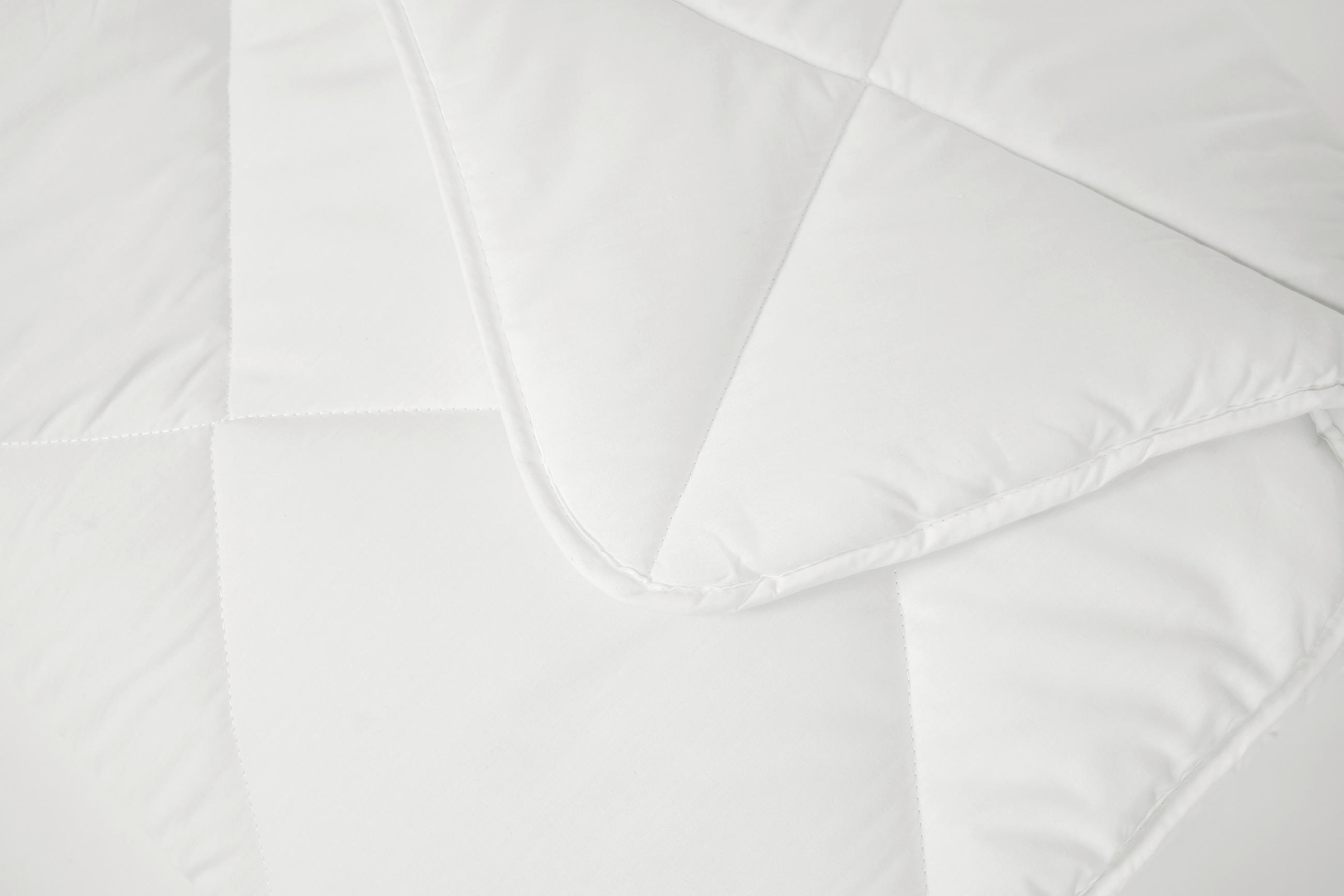 STEPPBETT   135/200 cm   - Weiß, LIFESTYLE, Textil (135/200cm)