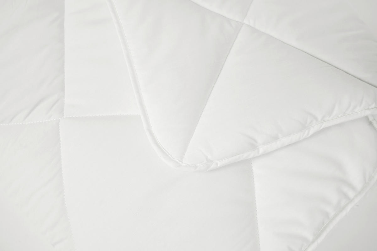 STEPPBETT  BASIC 95°C  135/200 cm   - Weiß, LIFESTYLE, Textil (135/200cm)