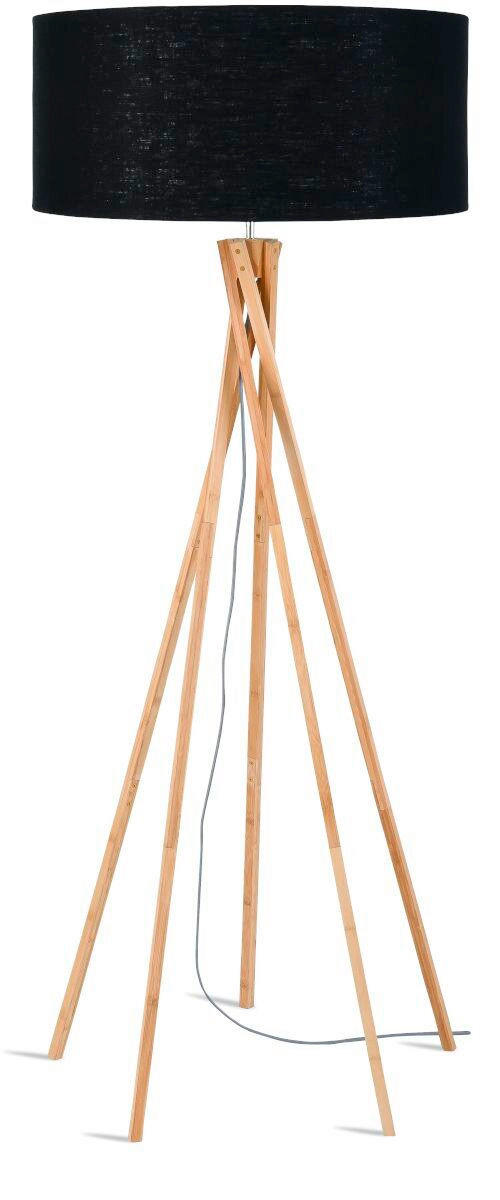 Lampadar - culoare natur/negru, Trend (60/60/160cm) - Good & Mojo