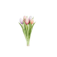 TULPE - Hellrosa/Multicolor, LIFESTYLE, Kunststoff (31cm)
