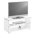 TV-ELEMENT bela - aluminij/bela, Design, umetna masa/steklo (92/45/39cm) - Boxxx TV-ELEMENT bela - aluminij/bela, Design, umetna masa/steklo (92/45/39cm) - Boxxx