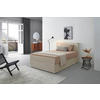 BOXBETT 140/200 cm  in Creme  - Creme/Schwarz, Basics, Holz/Kunststoff (140/200cm) - Livetastic