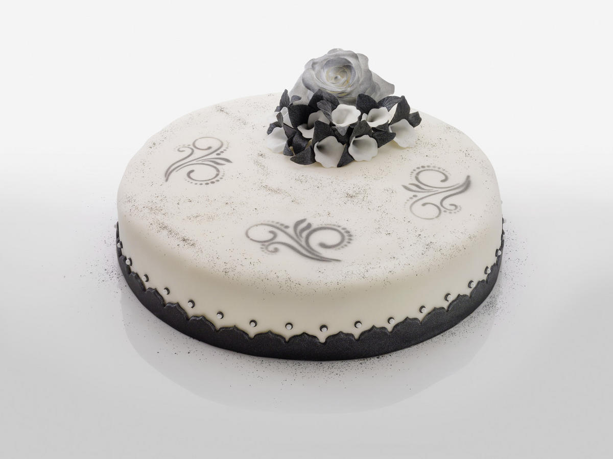 SPRINGFORM  - Anthrazit/Creme, Metall (28/7cm) - Zenker