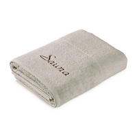 SAUNATUCH 80/200 cm FROTTANA PEARL Beige  - Beige, Basics, Textil (80/200cm) - Moeve