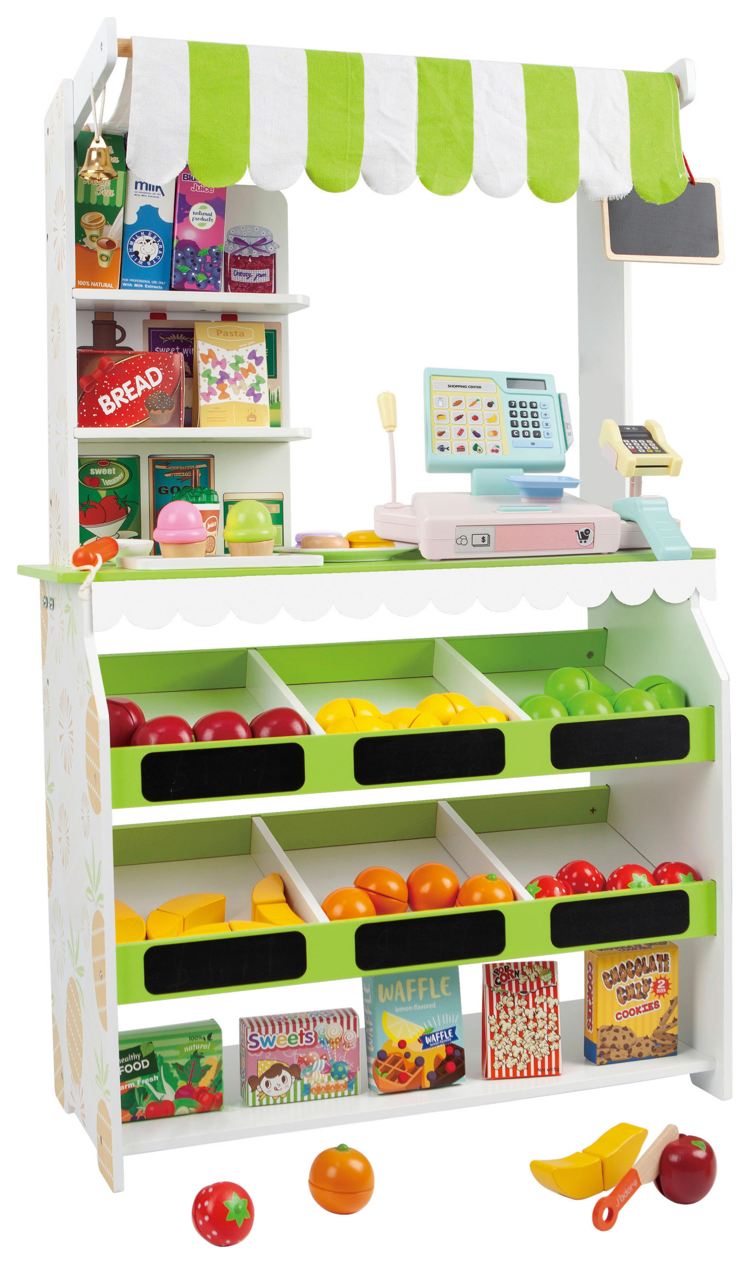 KAUFLADEN - Multicolor, Basics, Holz/Papier (70/90/40cm)