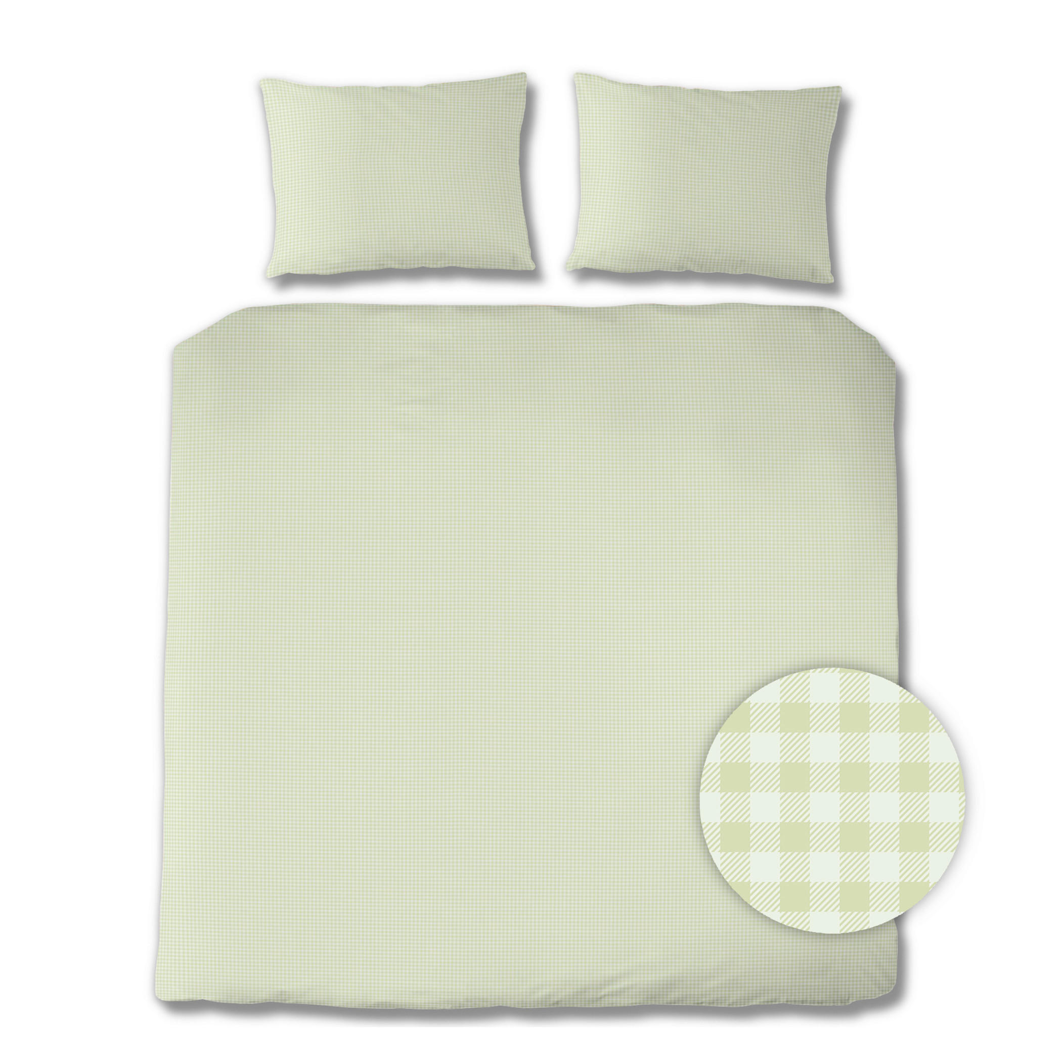 BETTWÄSCHE Satin 200/200 cm  - Salbeigrün, Design, Textil (200/200cm) - Florella