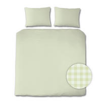 BETTWÄSCHE Satin 200/200 cm  - Salbeigrün, Design, Textil (200/200cm) - Florella