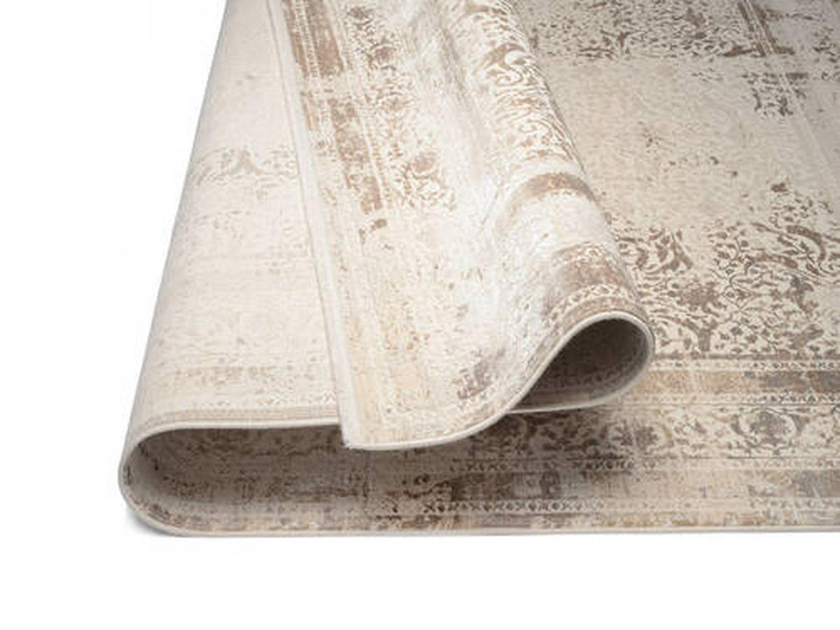 WEBTEPPICH 67/130 cm Opera Braun, Dunkelbraun, Beige, Hellbraun  - Hellbraun/Dunkelbraun, Design, Textil (67/130cm) - Musterring