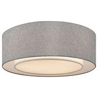 DECKENLEUCHTE 52/17,5/52 cm   - Chromfarben/Grau, Basics, Textil/Metall (52/17,5/52cm) - MAYTONI