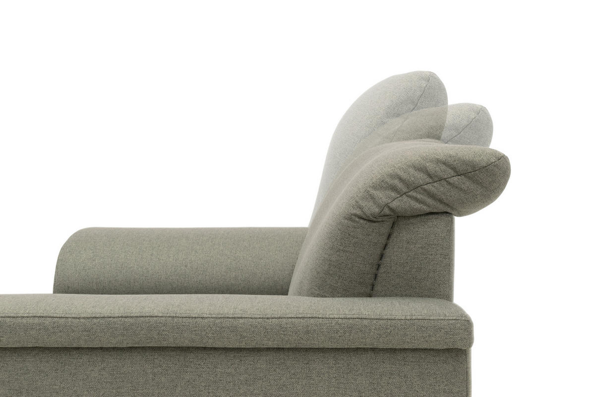 SESSEL Webstoff Graubraun    - Chromfarben/Graubraun, KONVENTIONELL, Textil/Metall (120/81/105cm) - MID.YOU
