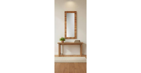 WANDSPIEGEL 70/170/4 cm    in rechteckig  - Naturfarben, Trend, Glas/Holz (70/170/4cm) - Landscape