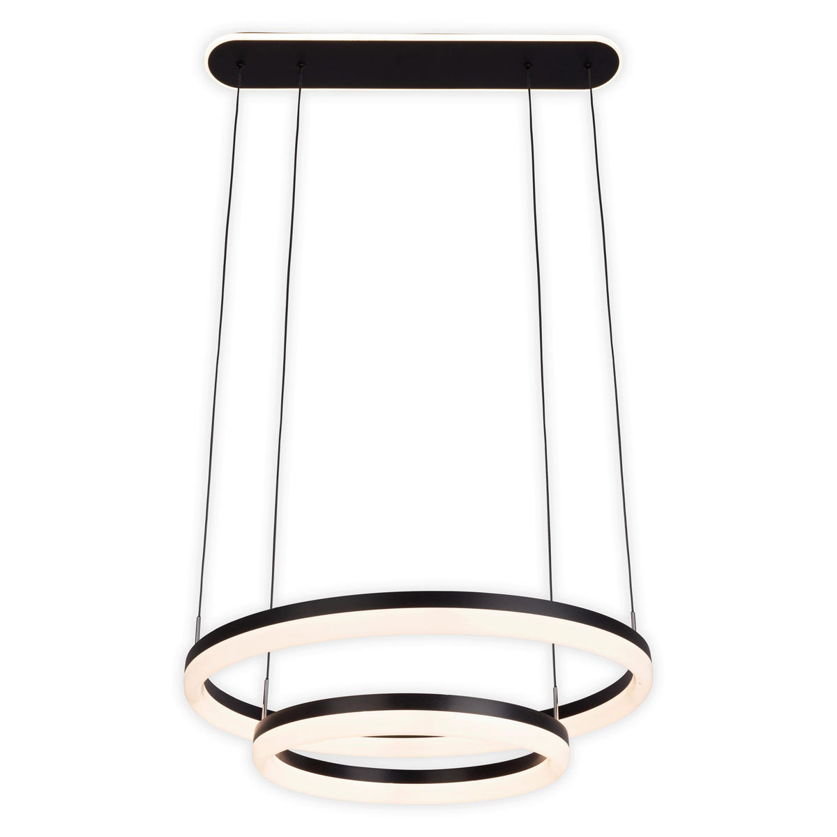 LED-PENDELLEUCHTE CIRULO 60/150 cm   - Weiß, KONVENTIONELL, Metall (60/150cm) - Näve