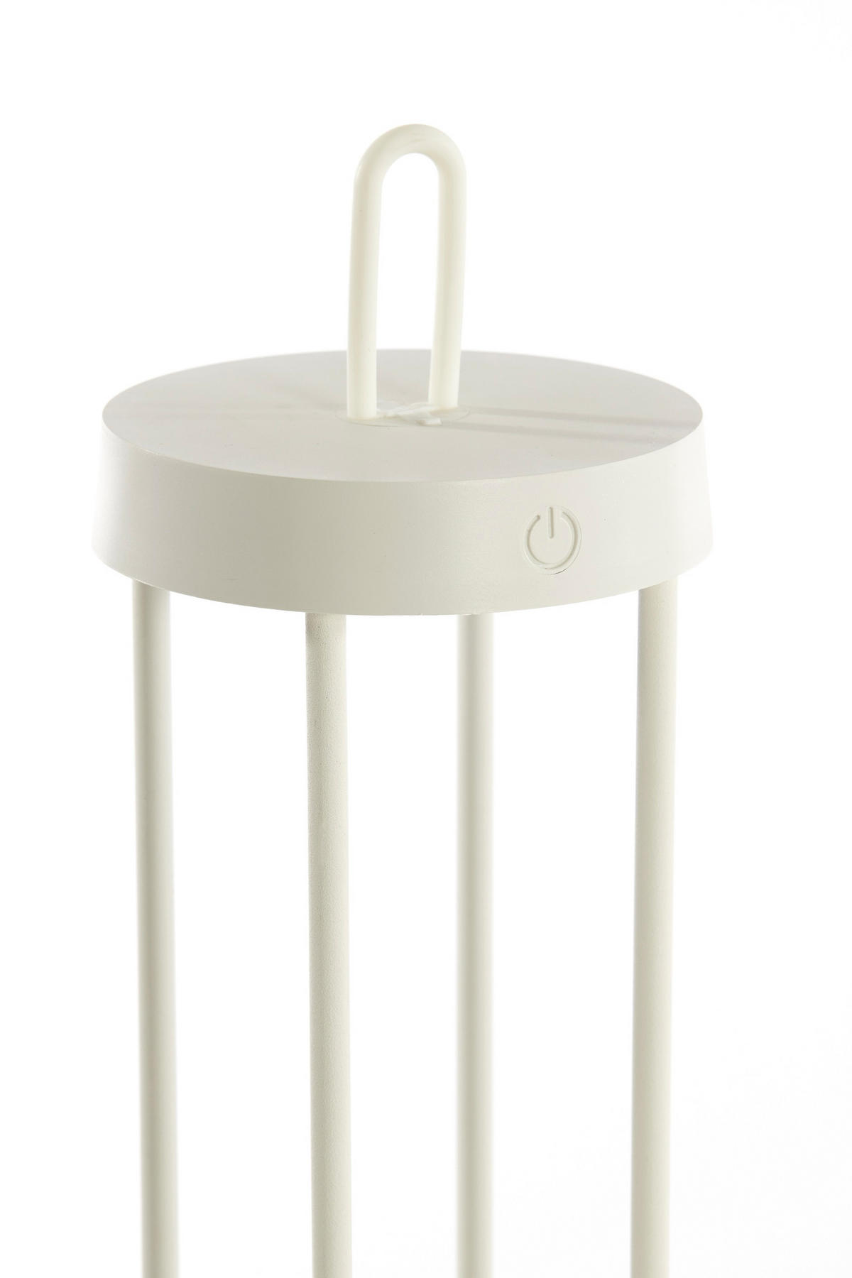 LED-TISCHLEUCHTE 13/50 cm   - Creme, Trend, Kunststoff/Metall (13/50cm) - Light & Living